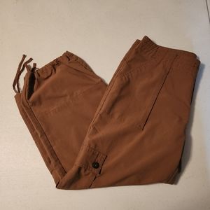 Womens Patagonia Capri Brown Pants Size 4